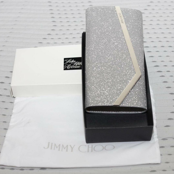 Jimmy Choo Emmie Glitter Bag - Picture 3 of 4